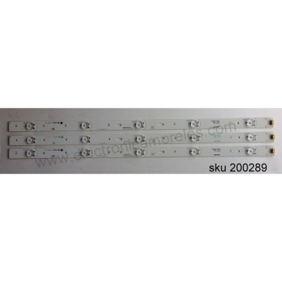 KIT DE LED PARA TV / V290BJ1-QYEE1 / E227809 C HX-S(I),94V-0 (791) / E227809 C HX-S(I),94V-0 (791) / E227809 C HX-S(I),94V-0 (792) / MODELO LED LCD DVD COMBO LED29B30RQD